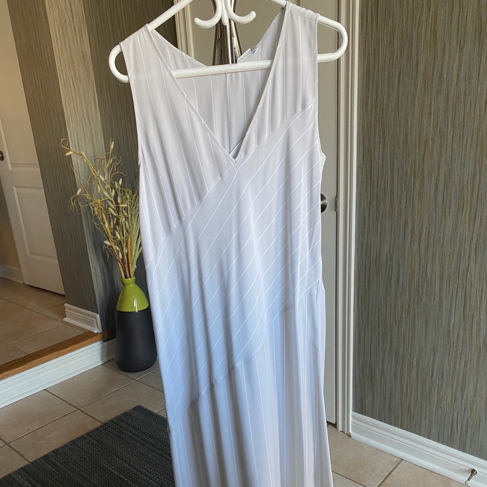 light grey dress
